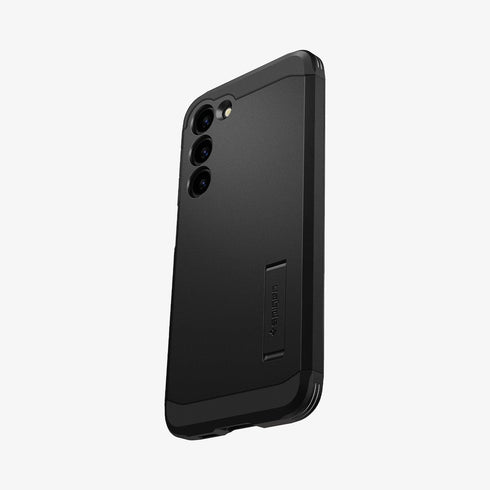 ACS05623 - Galaxy S23 Ultra Case Tough Armor in black showing the back
